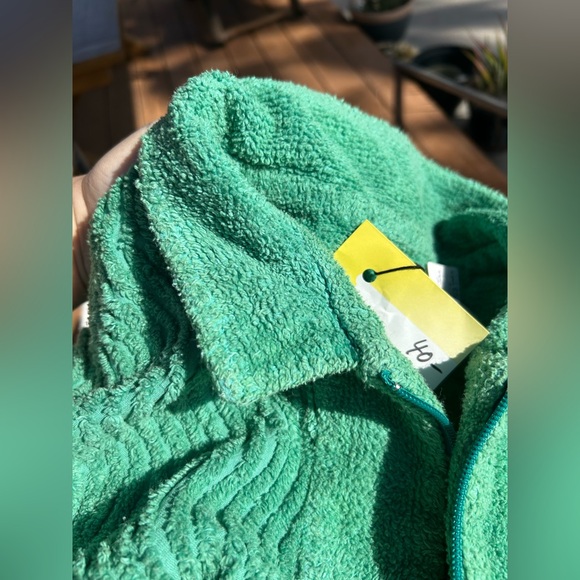 Vintage Terry Cloth Robe long thick zip front large - Picture 9 of 16